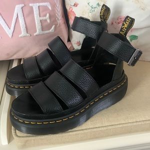 Dr. Martens Clarissa II Quad Black Platform